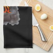 Die beste Boss-Schürze der Welt Geschirrtuch (Viertel Falte)