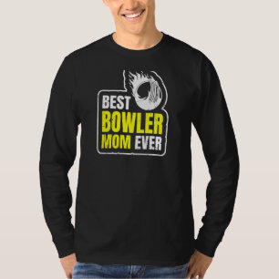 Die beste Bowler-Mama für ein Cricket Pl T-Shirt
