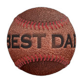 Die beste Briefmarke von Papa und Braunleder Baseball (Vorderseite)