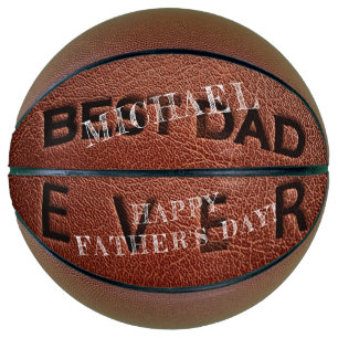 Die beste Briefmarke von Papa und Braunleder Basketball