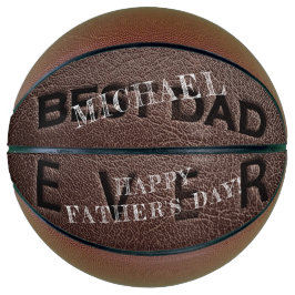 Die beste Briefmarke von Papa und Braunleder Basketball