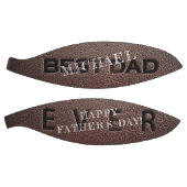 Die beste Briefmarke von Papa und Braunleder Basketball (Panele)