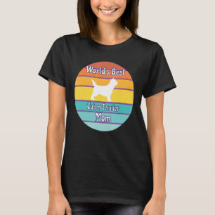 Die beste Cairn Terrier Mama der Welt T-Shirt