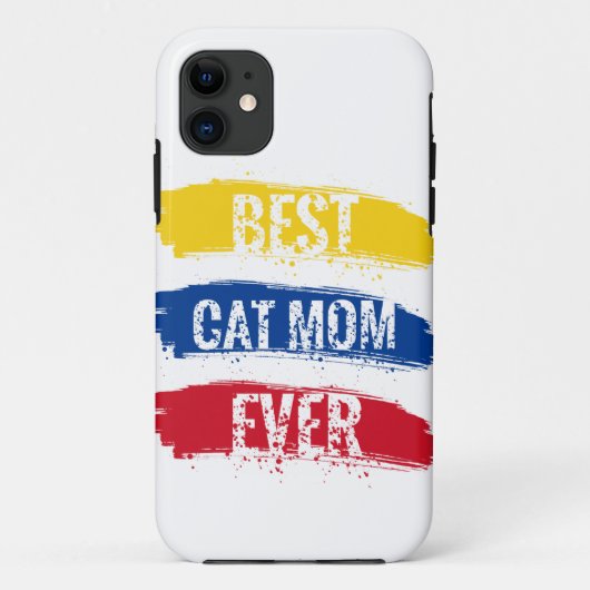 Die beste Cat-Mama der Welt Case-Mate iPhone Hülle (Rückseite)