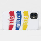 Die beste Cat-Mama der Welt Case-Mate iPhone Hülle (Rückseite (Horizontal))