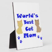 Die beste Cat-Mama der Welt Fotoplatte (Seite)