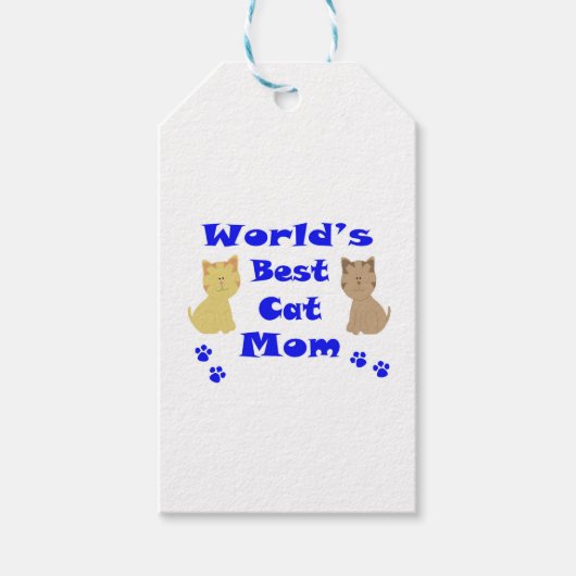 Die beste Cat-Mama der Welt Geschenkanhänger (Vorderseite)