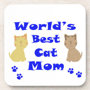 Die beste Cat-Mama der Welt Getränkeuntersetzer