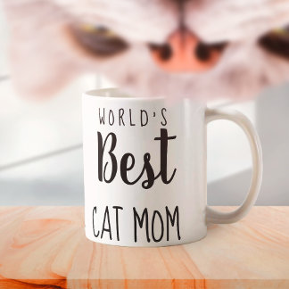 Die beste Cat-Mama der Welt - individuell anpassba Kaffeetasse