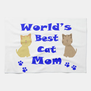 Die beste Cat-Mama der Welt Küchentuch