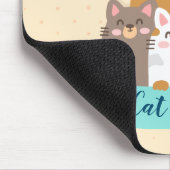 Die beste Cat-Mama der Welt - Niedliche Kätzchen Mousepad (Ecke)
