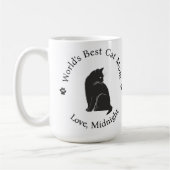 Die beste Cat-Mama der Welt personalisieren die Ka Kaffeetasse (Links)