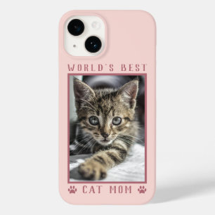 Die beste Cat Mama Paw Prints Foto Rose Gold Case-Mate iPhone 14 Hülle
