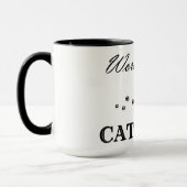 Die beste Cat Mum der Welt - Combo-Tasse Tasse (Links)