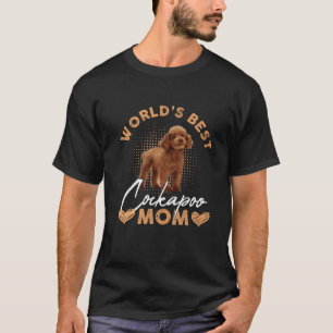 Die beste Cockapoo-Mama der Welt Hunde Funny Women T-Shirt