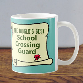 Die beste Crossing Guard der Welt Kaffeetasse