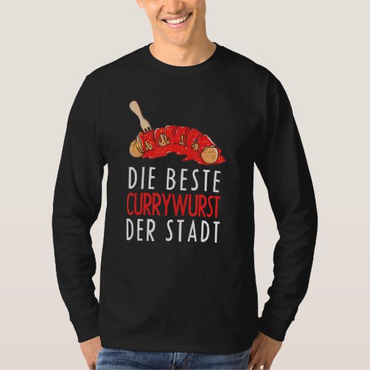 Die beste Currywurst der Stadt Snack Box T-Shirt (Vorderseite)