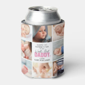 Die beste Daddy-Collage der Welt Dosenkühler (Kanne Vorderseite)