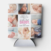 Die beste Daddy-Collage der Welt Dosenkühler (Vorderseite)