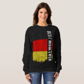 Die beste deutsche Mama je Deutschland Flag Mutter Sweatshirt (Vorne ganz)