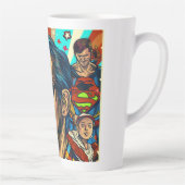 Die beste digitale Vater der Welt Milchtasse (Rechts)