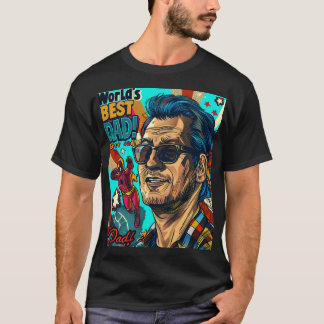 Die beste digitale Vater der Welt T-Shirt
