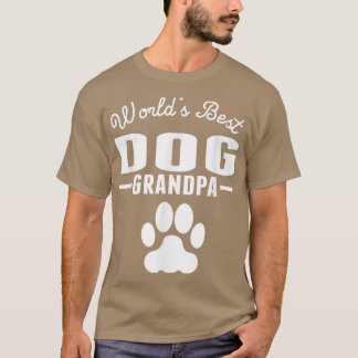 Die beste Dog-Opa der Welt T-Shirt