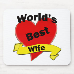 Die beste Ehefrau der Welt Mousepad