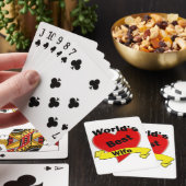 Die beste Ehefrau der Welt Spielkarten (In Situ)