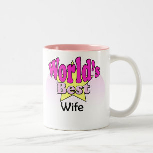 Die beste Ehefrau der Welt Zweifarbige Tasse