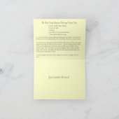 Die beste einfache karte (Innenseite)