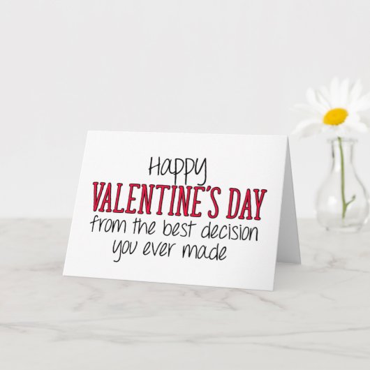 Die beste Entscheidung, die Sie je getroffen haben Karte (Kleine Pflanze)