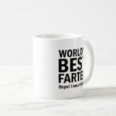 Die beste Farter der Welt  | Witziges Zitat mit sc Kaffeetasse (VorderseiteRechts)