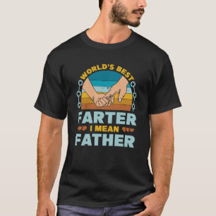 Die beste Farter I Gemein Vater Retro der Welt Vin T-Shirt