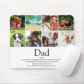 Die beste Foto Collage der Welt für je Vater Mousepad (Mit Mouse)