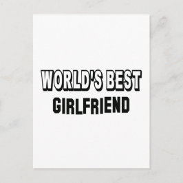 Die beste Freundin der Welt Postkarte