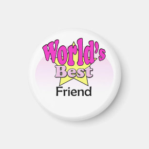 Die beste Freundin der Welt (weiblich) Magnet