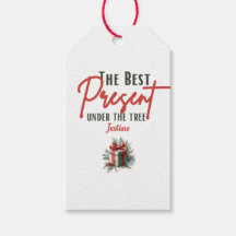 Die beste Gegenwart unter der Baumstruktur, anpass