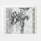 DIE BESTE GENERATION FLEECEDECKE (Vorderseite (Horizontal))