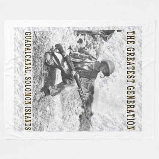 DIE BESTE GENERATION FLEECEDECKE (Vorderseite (Horizontal))