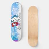 Die beste Girly Einicorn Skateboard - individuelle (Vorderseite)