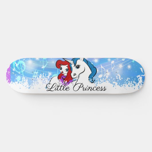 Die beste Girly Einicorn Skateboard - individuelle (Horizontal)