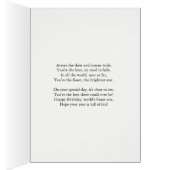 Die beste Godmutter der Welt zum Geburtstag (Innen (Rechts))