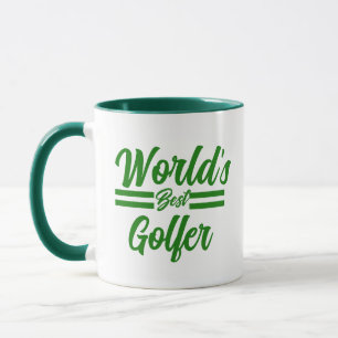 Die beste Golfer-Tasse der Welt - Personalisiertes Tasse