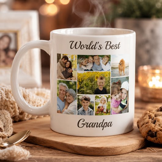 Die beste GroßbildfotoCollage der Welt Kaffeetasse