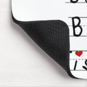 Die beste große Schwester der Welt Mousepad (Ecke)