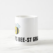 Die beste Großmutter der Welt (Biene) Kaffeetasse (Mittel)