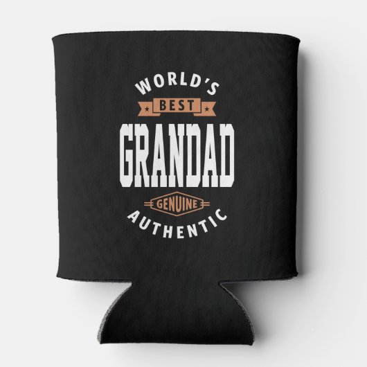 Die beste Großmutter der Welt Dosenkühler (Rückseite)