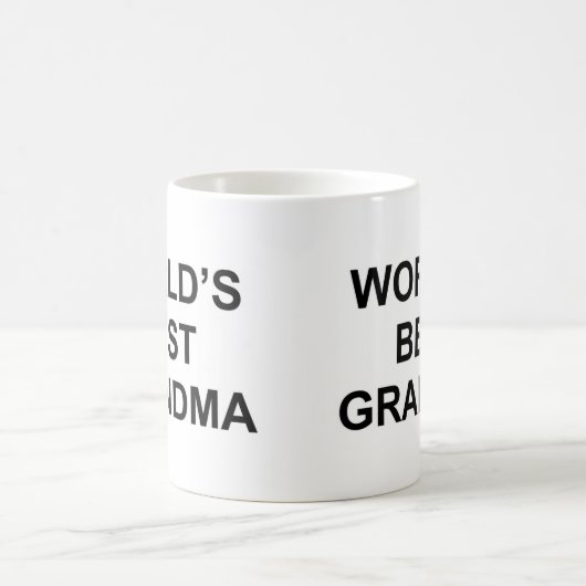 Die beste Großmutter der Welt Kaffeetasse (Mittel)