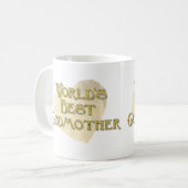 Die beste Großmutter der Welt Kaffeetasse (Vorderseite Links)